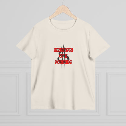 Quirky Tee (Daughter of a Fortune) Women’s Maple Tee