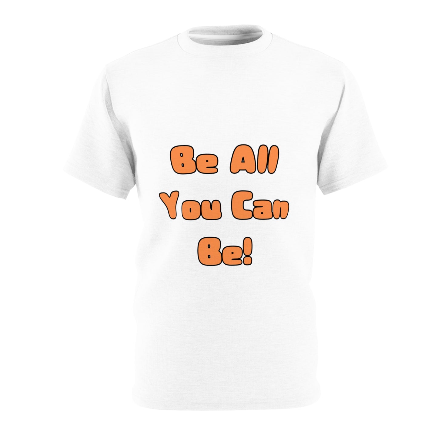 Quirky Tee (Be all you can be Hellofont) Unisex Cut & Sew Tee (AOP)