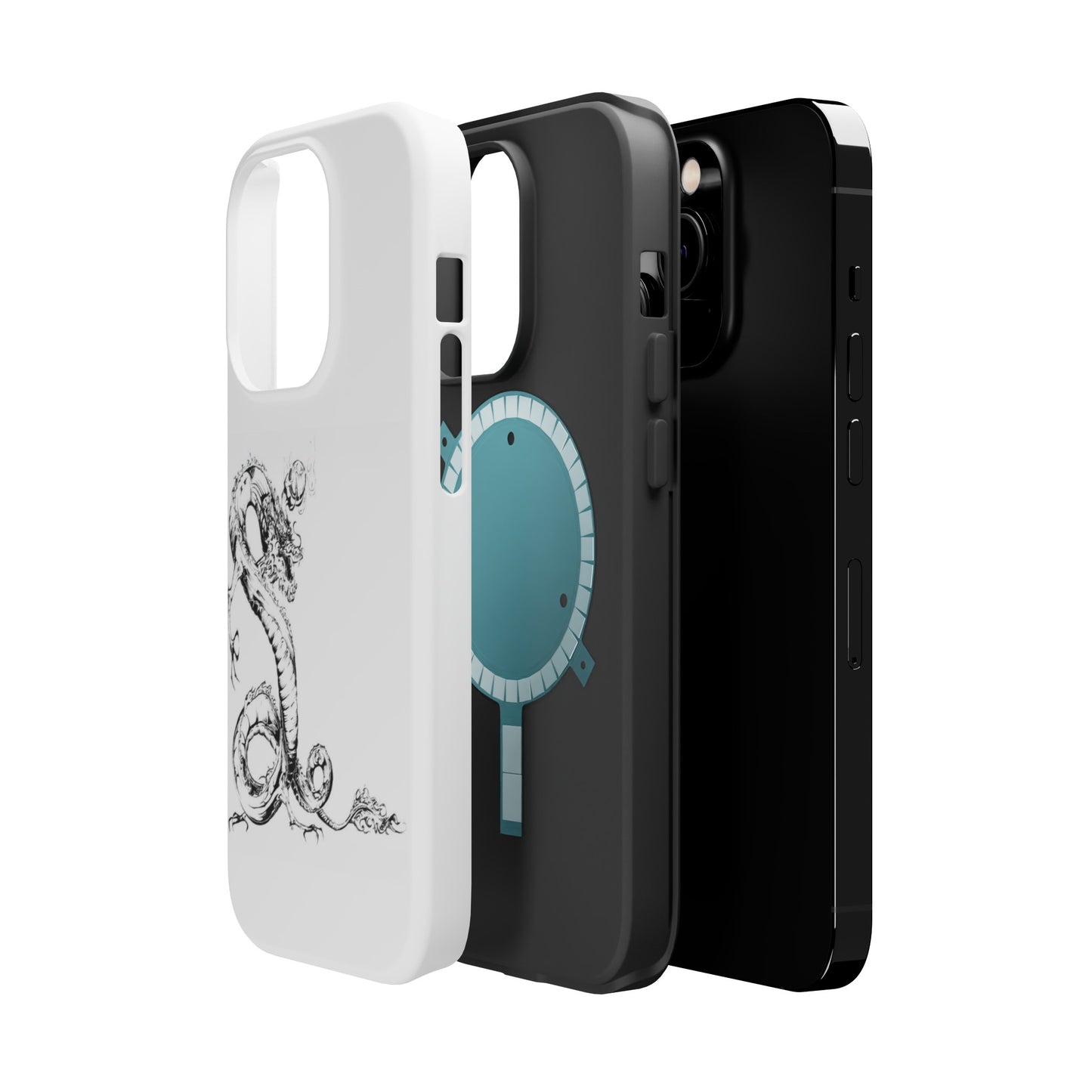 Phone Case Dragon Series Magnetic Tough Cases