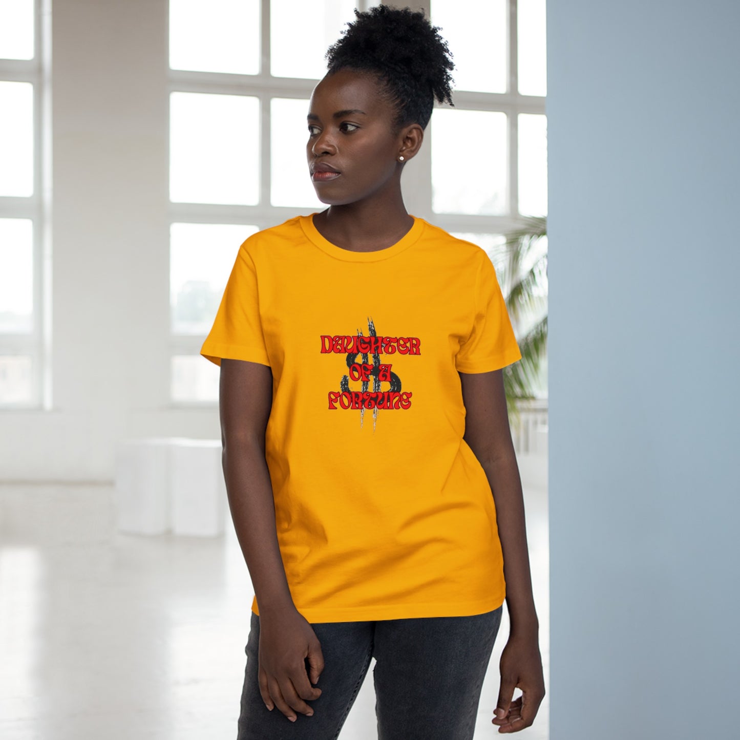 Quirky Tee (Daughter of a Fortune) Women’s Maple Tee