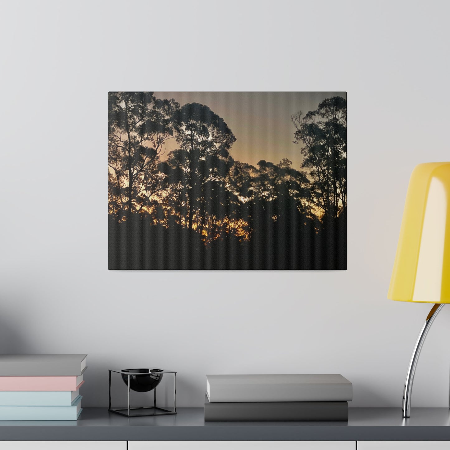 Mist Dusk Prints on Canvas, Stretched, 0.75"