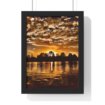 Prints on Canvas Premium Framed Vertical Poster.