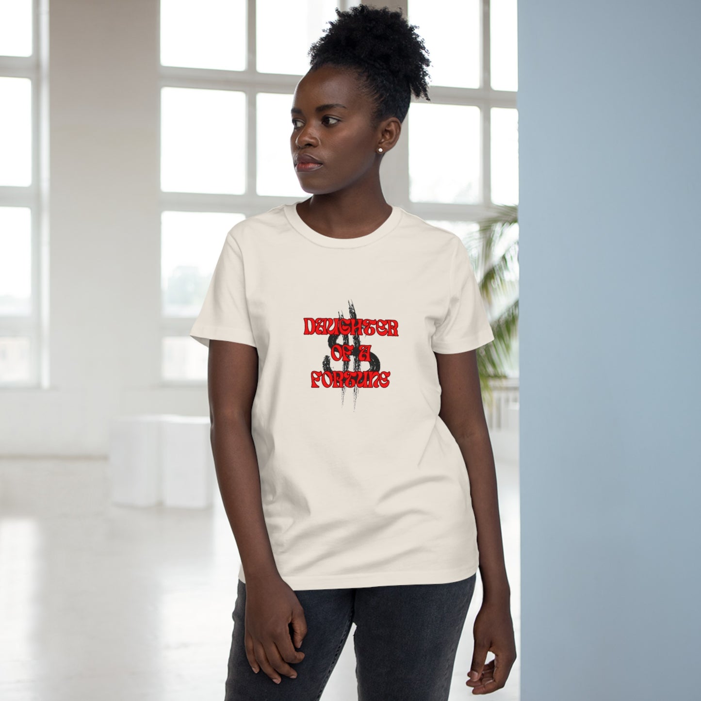 Quirky Tee (Daughter of a Fortune) Women’s Maple Tee