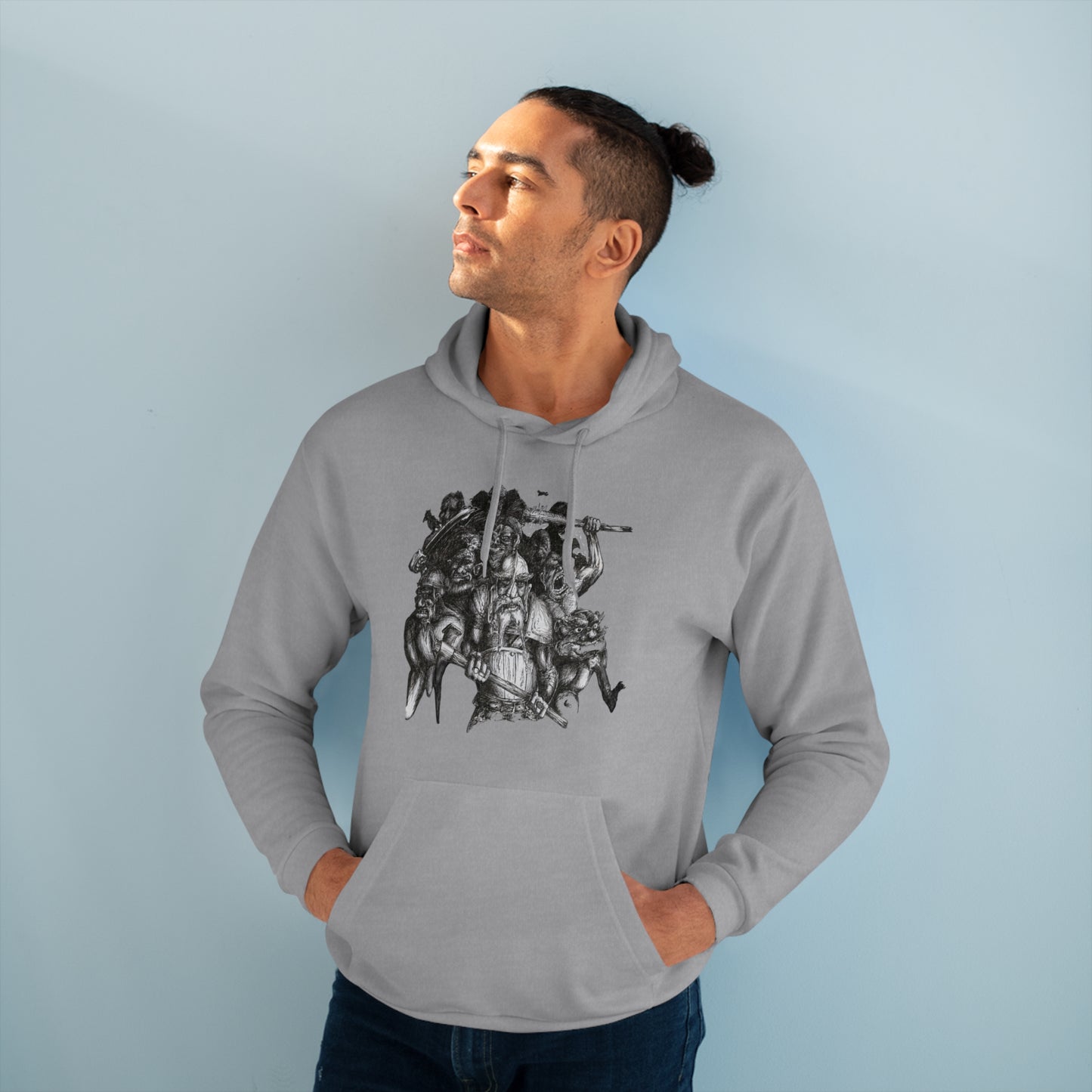Battling Giants Series Unisex Pullover Hoodie