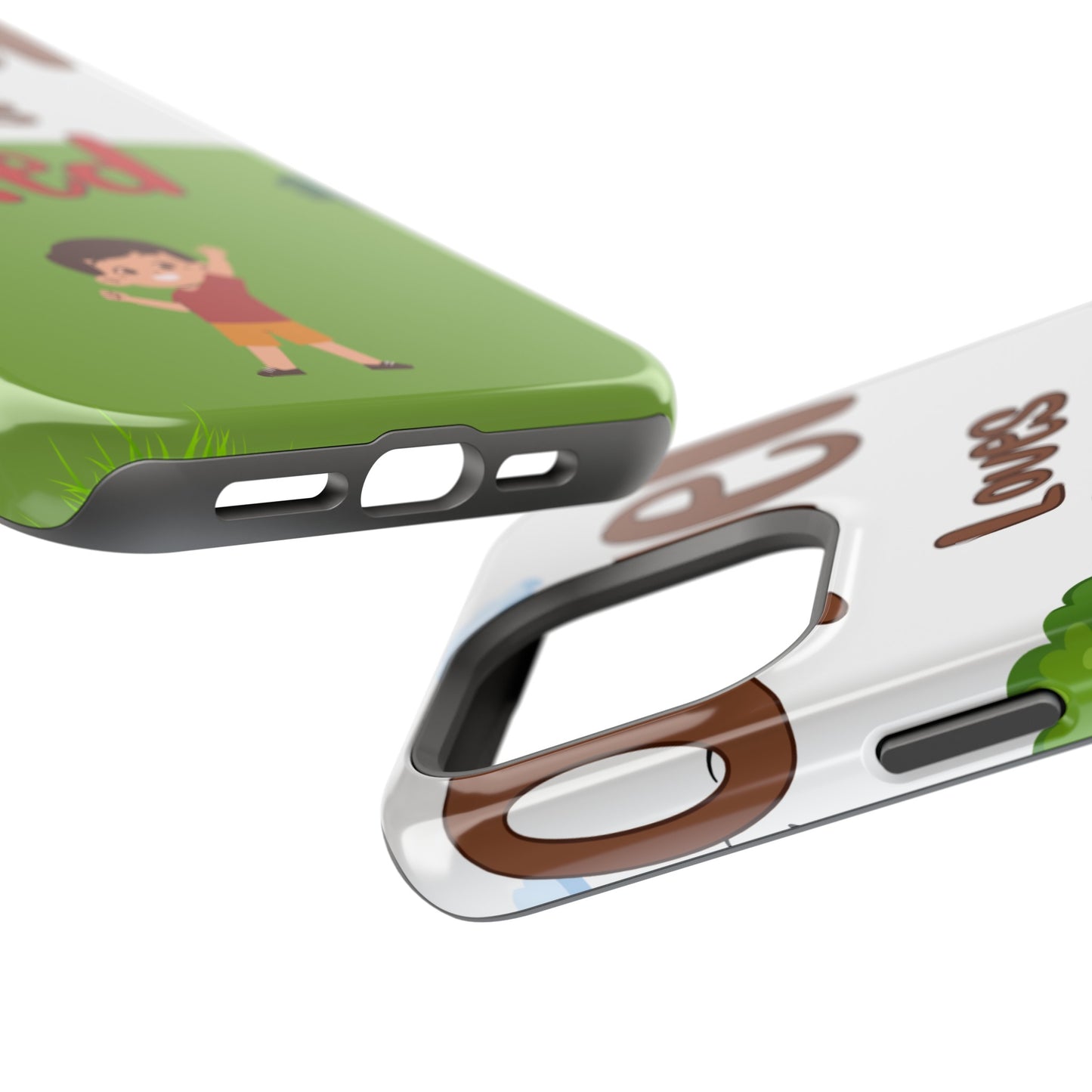 of Phone Case Oliver Loves Red Magnetic Tough Cases