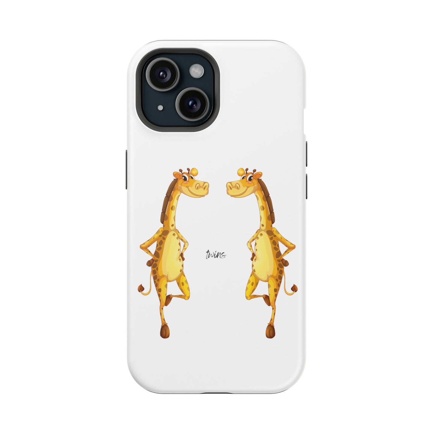 Phone Case Giraffe Twins Magnetic Tough Cases