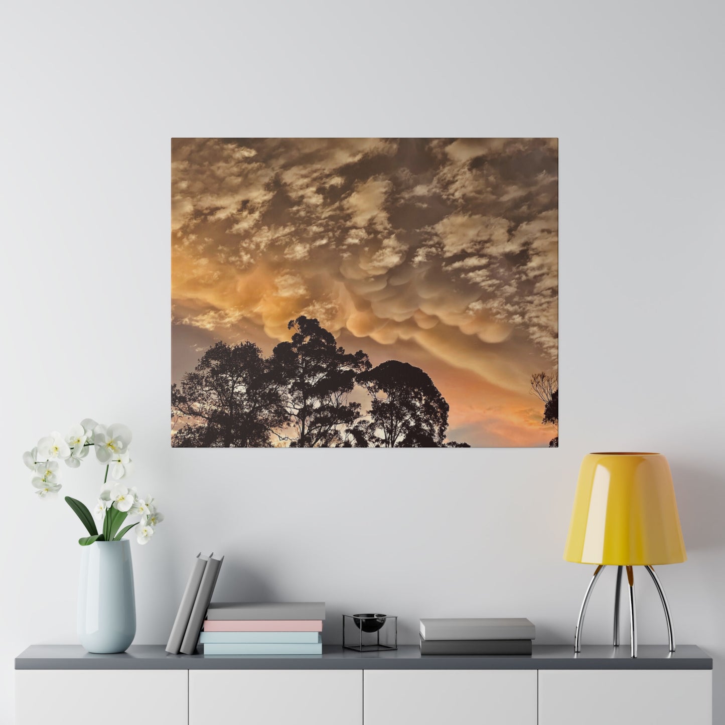 Prints on Canvas Bubble Clouds