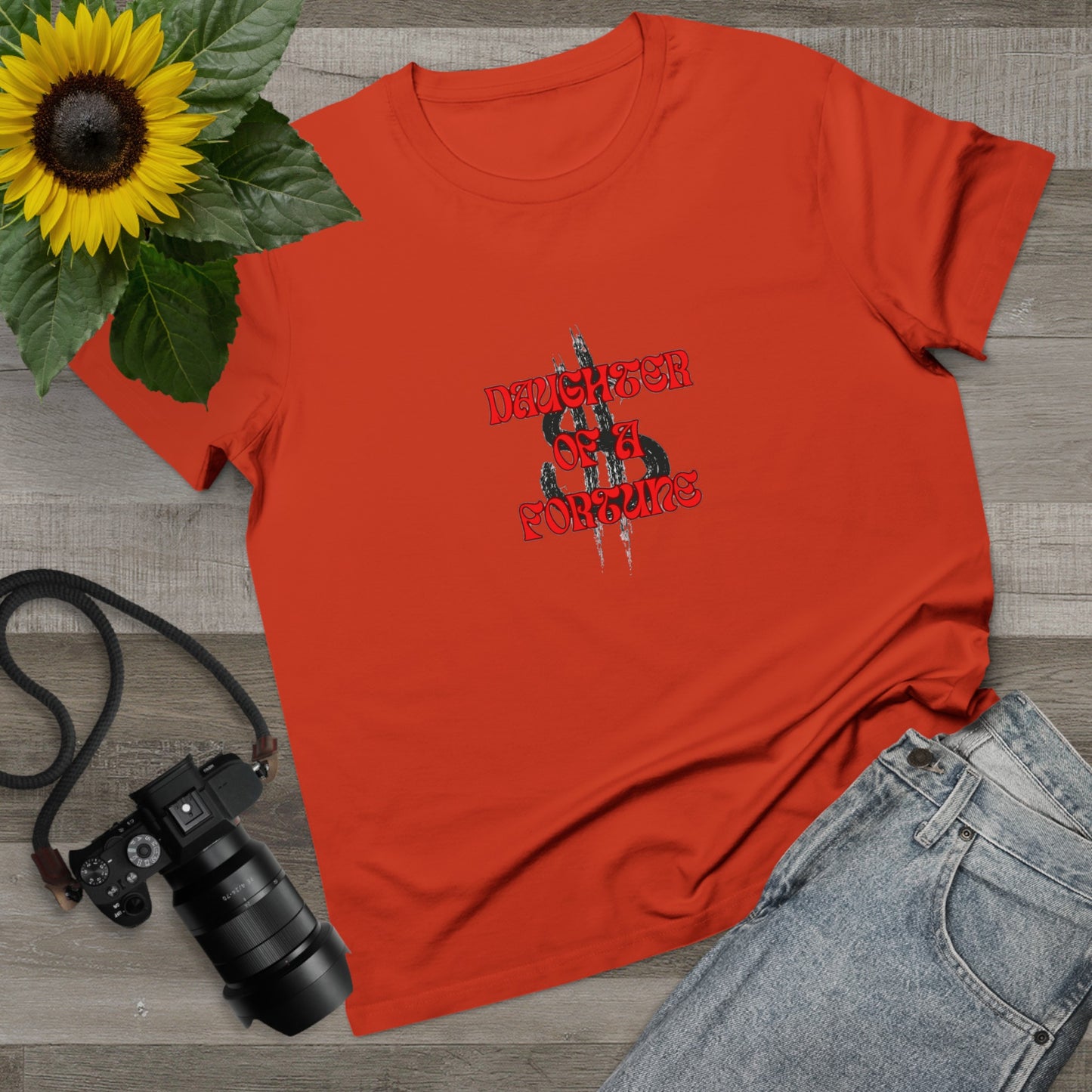 Quirky Tee (Daughter of a Fortune) Women’s Maple Tee