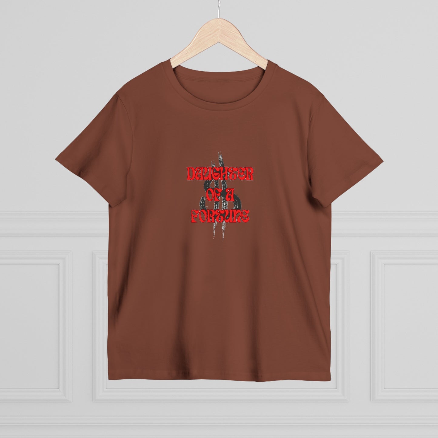 Quirky Tee (Daughter of a Fortune) Women’s Maple Tee