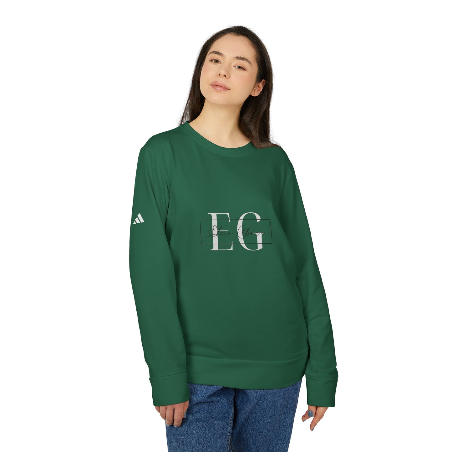 Elsie Grace Customised Design adidas® Unisex Fleece Crewneck Sweatshirt
