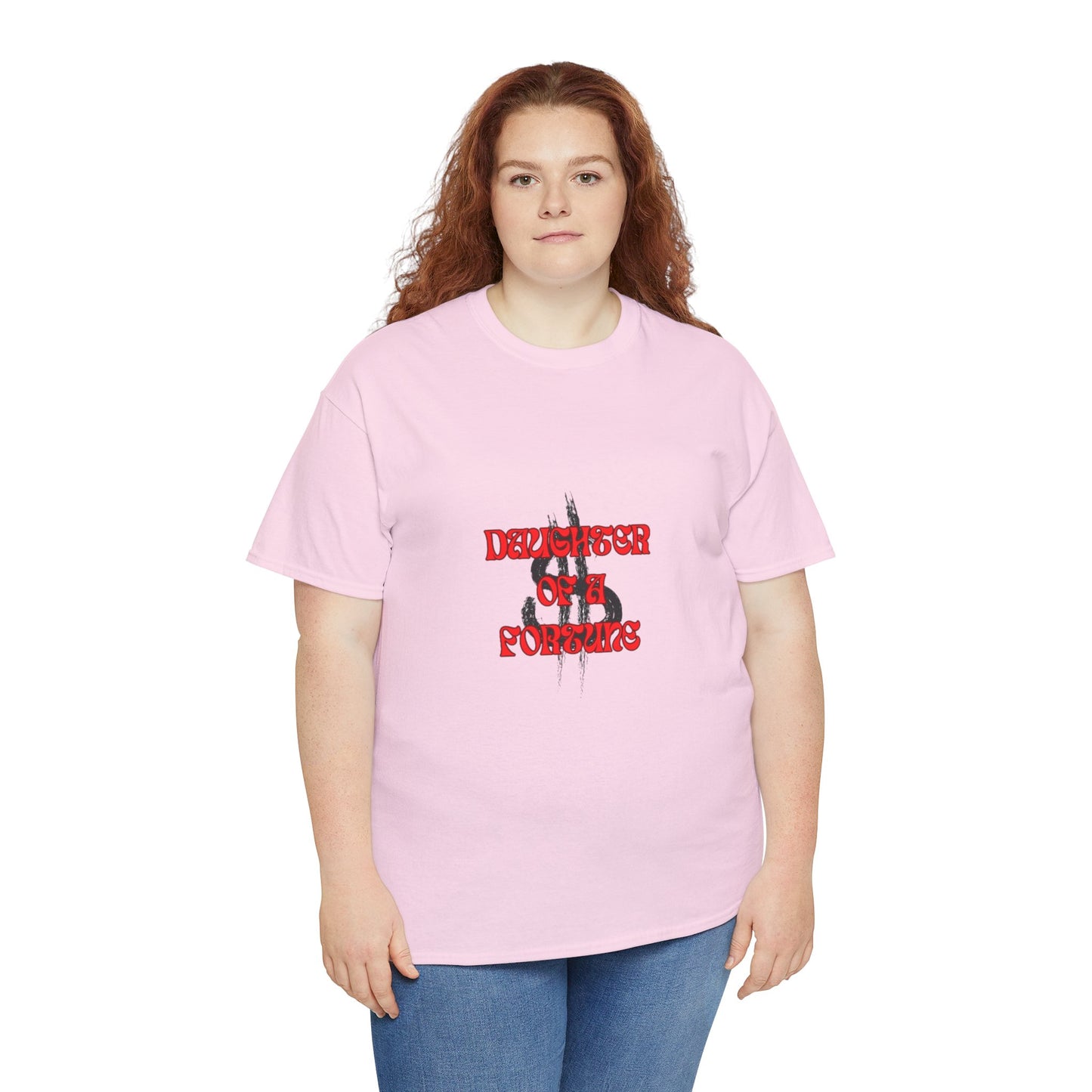 Quirky Tee (Daughter of a Fortune) Unisex Heavy Cotton Tee