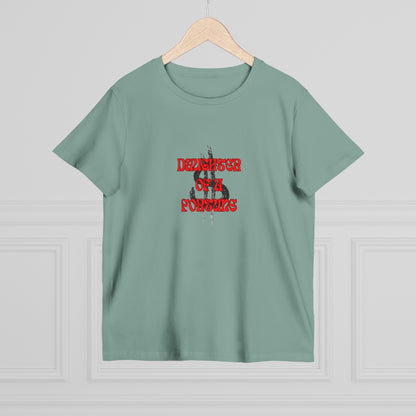 Quirky Tee (Daughter of a Fortune) Women’s Maple Tee