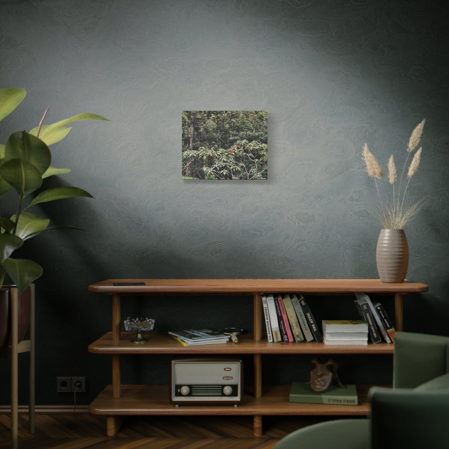 Forest Birds Mountains Prints on Canvas