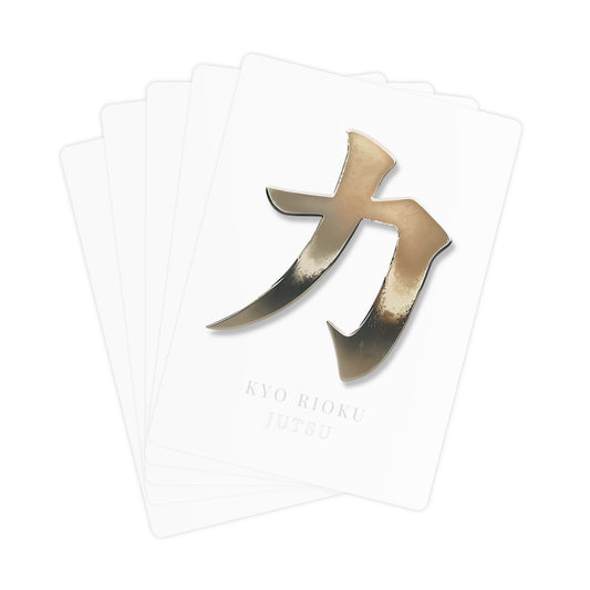 Kyo Rioku Jutsu Poker Cards