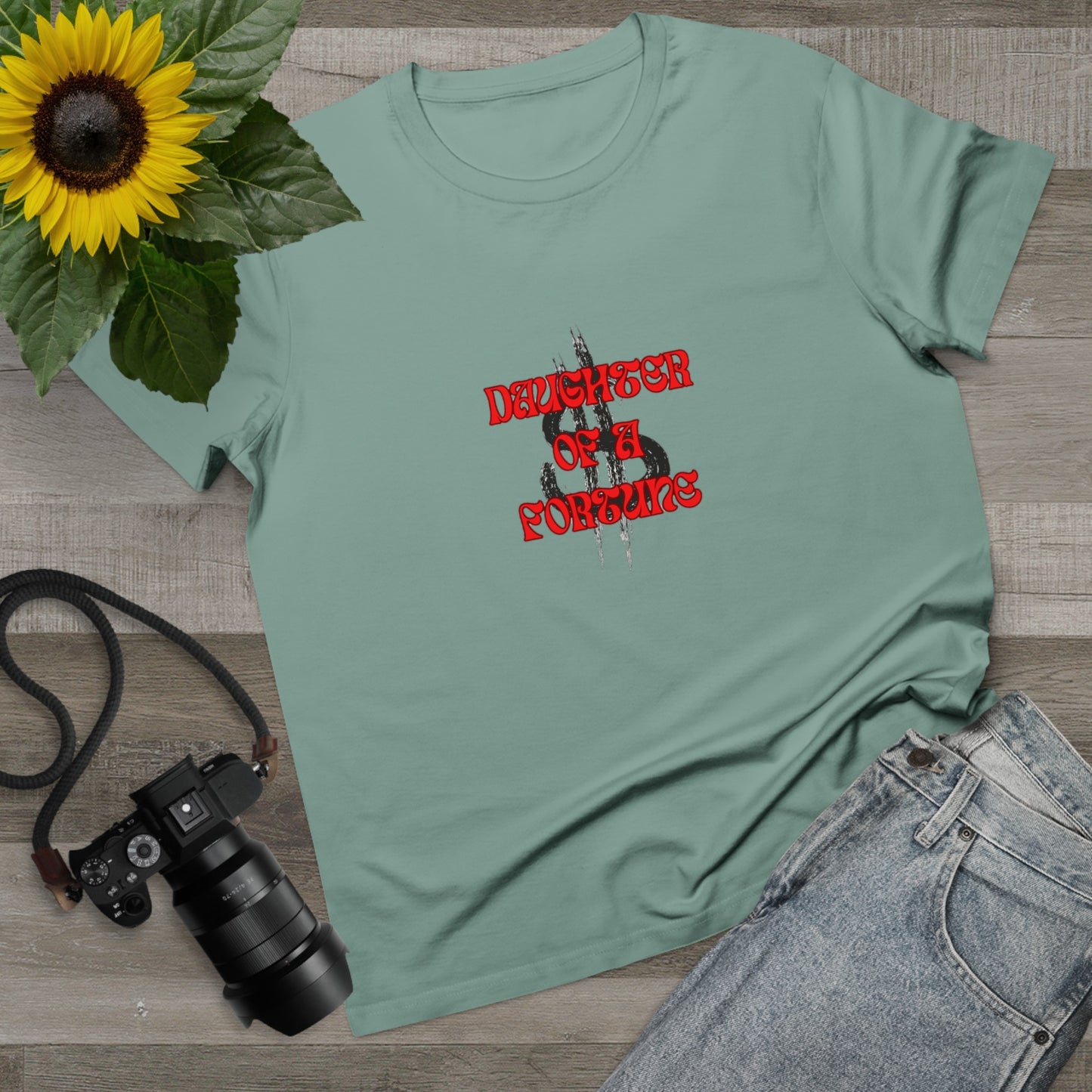 Quirky Tee (Daughter of a Fortune) Women’s Maple Tee