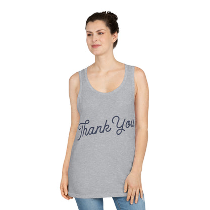 Quirky Tee Thank You Unisex Softstyle™ Tank Top