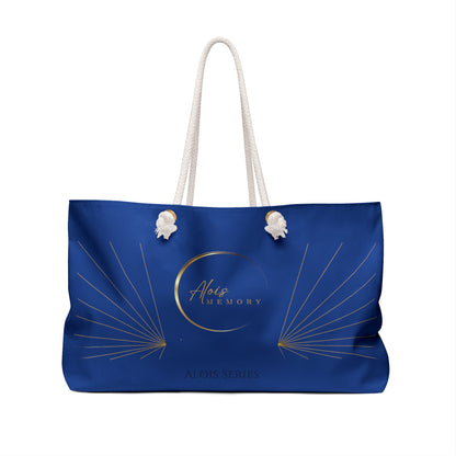 Alois Blue Memory Weekender Bag