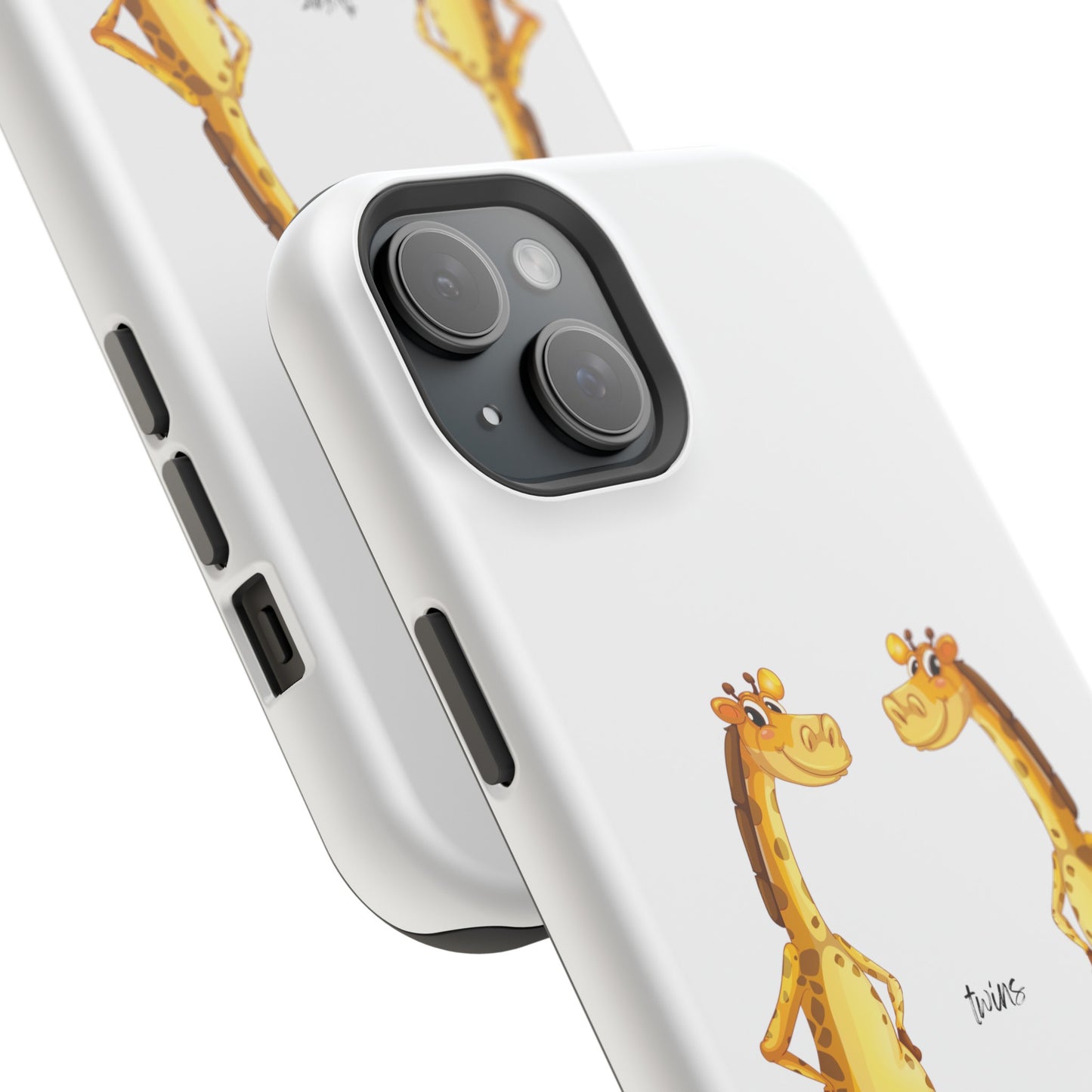 Phone Case Giraffe Twins Magnetic Tough Cases