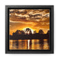 Prints on Canvas, Square Frame