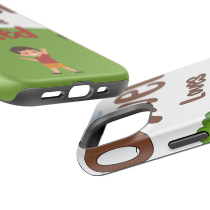 of Phone Case Oliver Loves Red Magnetic Tough Cases