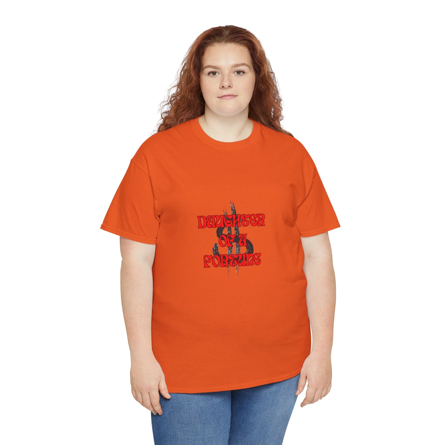 Quirky Tee (Daughter of a Fortune) Unisex Heavy Cotton Tee