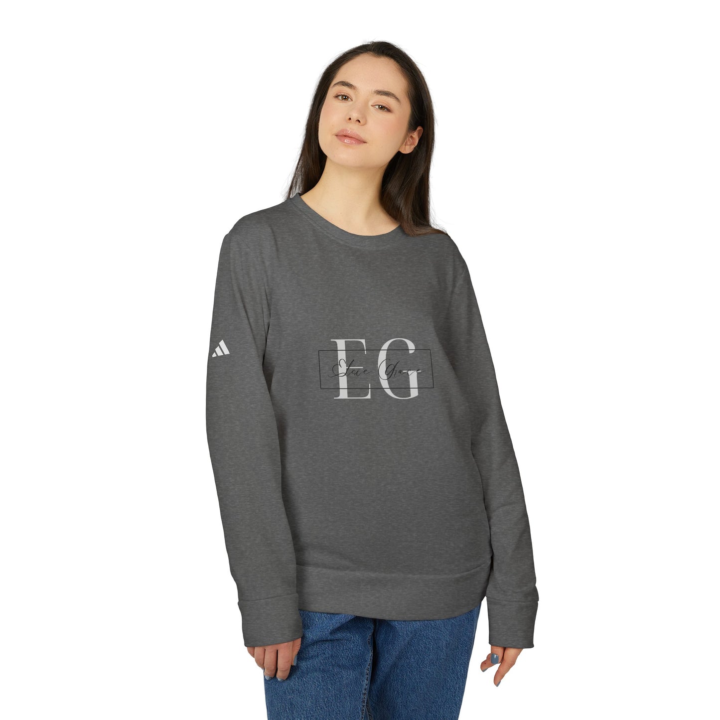 Elsie Grace Customised Design adidas® Unisex Fleece Crewneck Sweatshirt