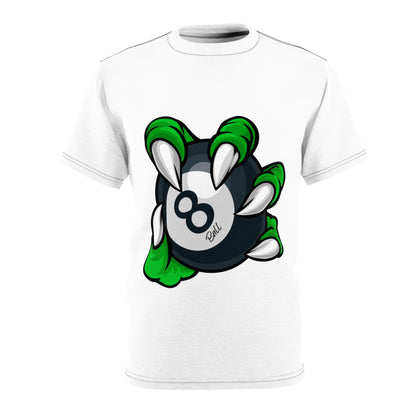 Quirky Tee 8 Ball Claw Unisex Cut & Sew Tee (AOP)