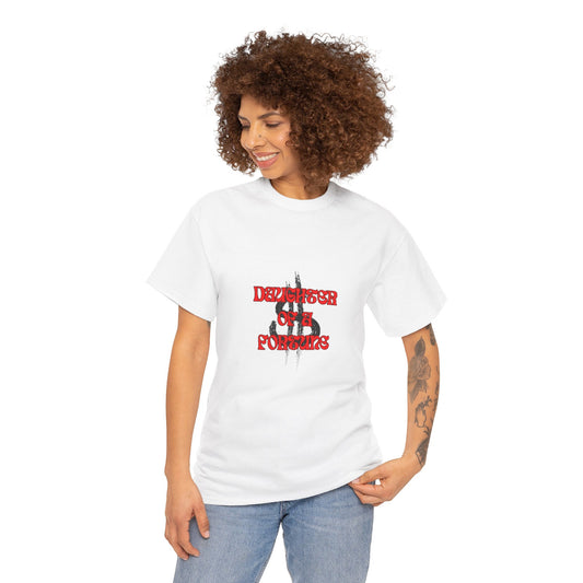 Quirky Tee (Daughter of a Fortune) Unisex Heavy Cotton Tee