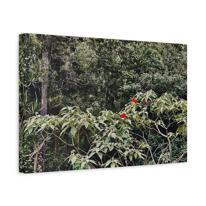Forest Birds Mountains Prints on Canvas