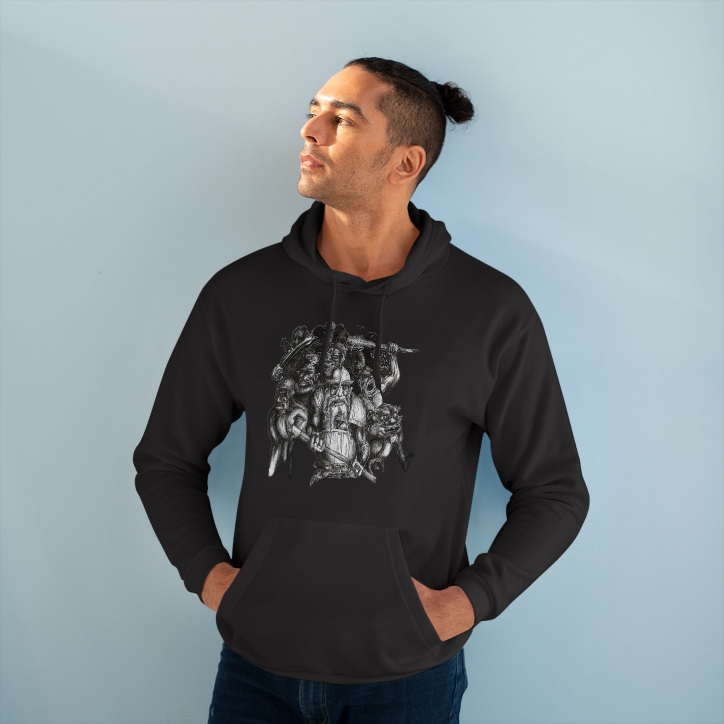 Battling Giants Series Unisex Pullover Hoodie