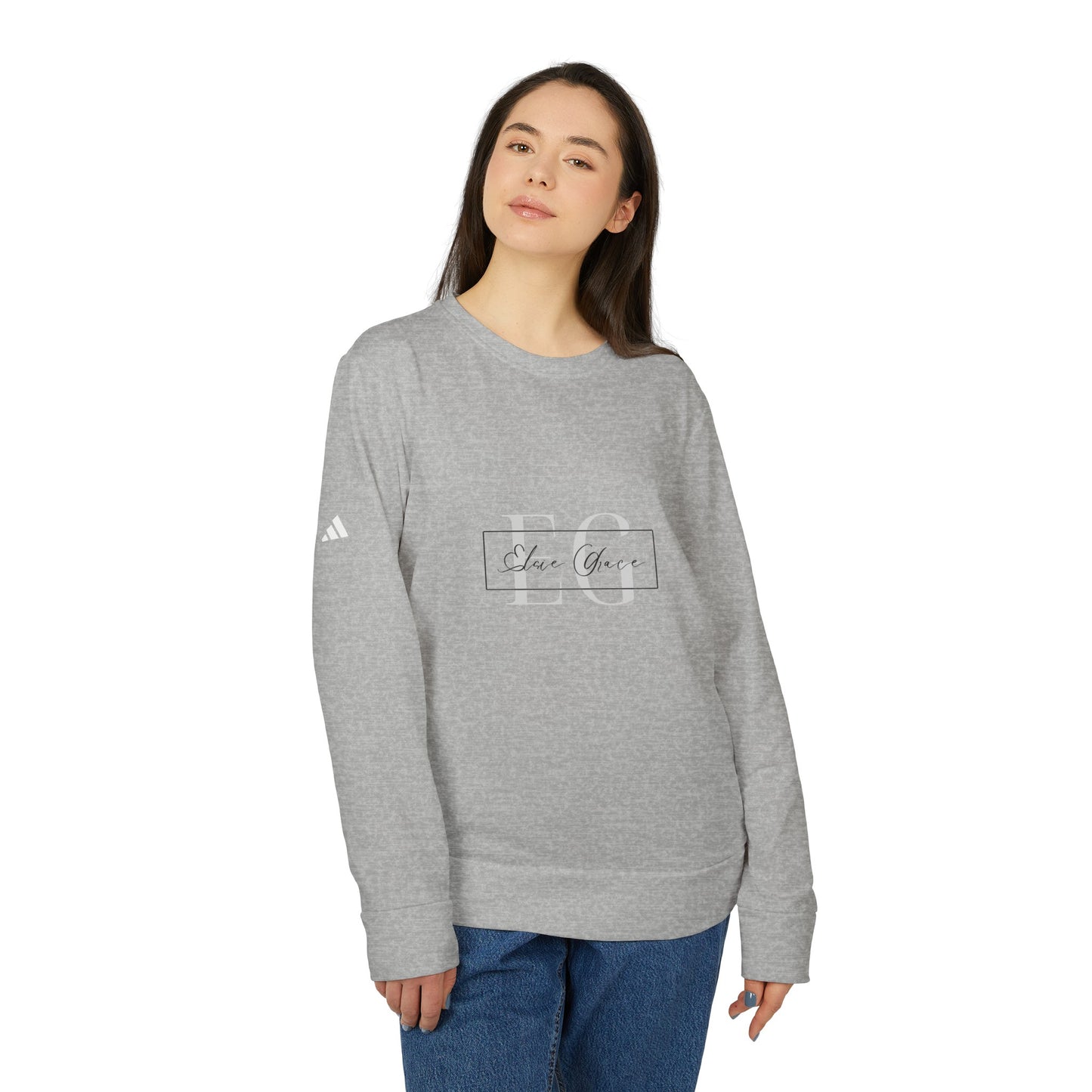 Elsie Grace Customised Design adidas® Unisex Fleece Crewneck Sweatshirt