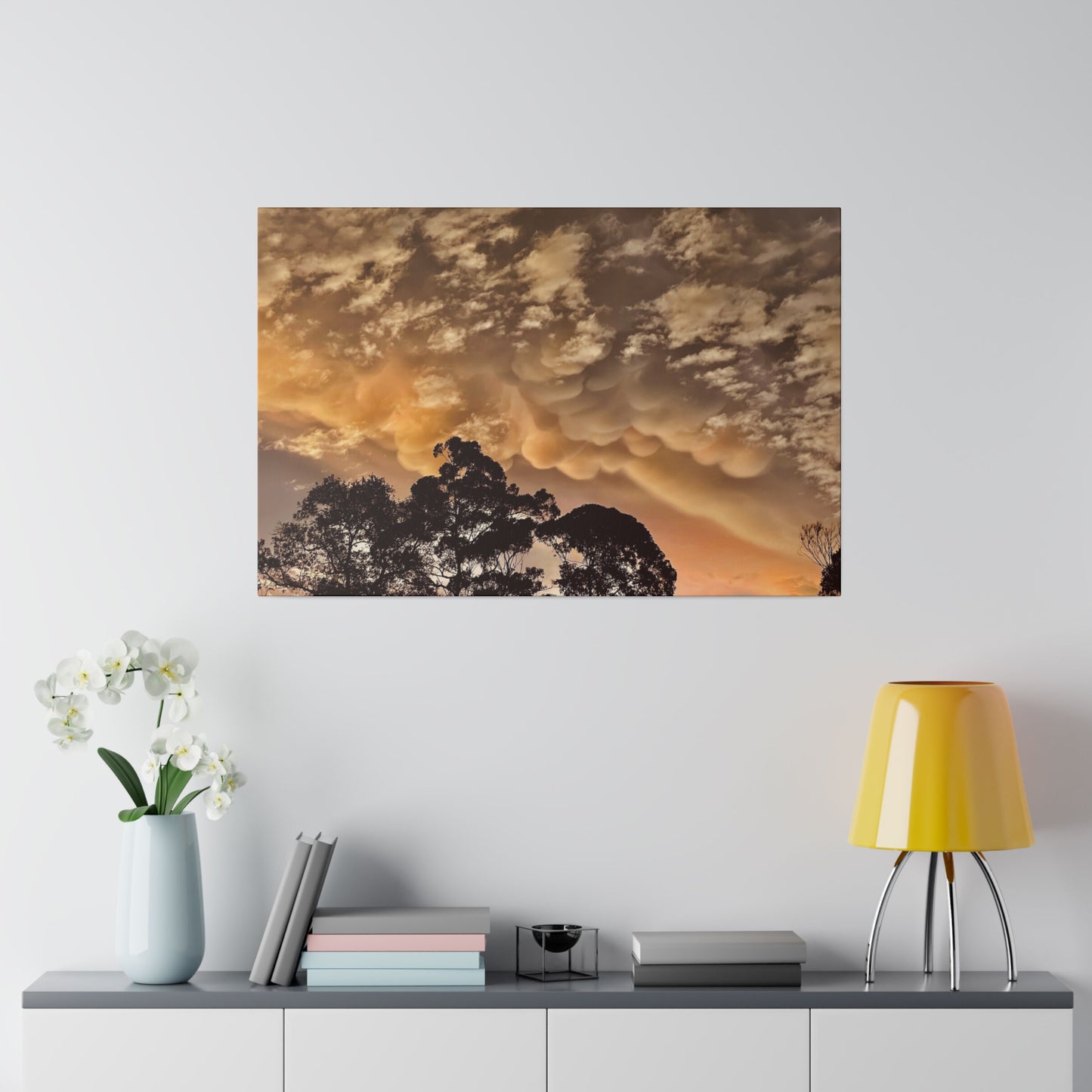 Prints on Canvas Bubble Clouds