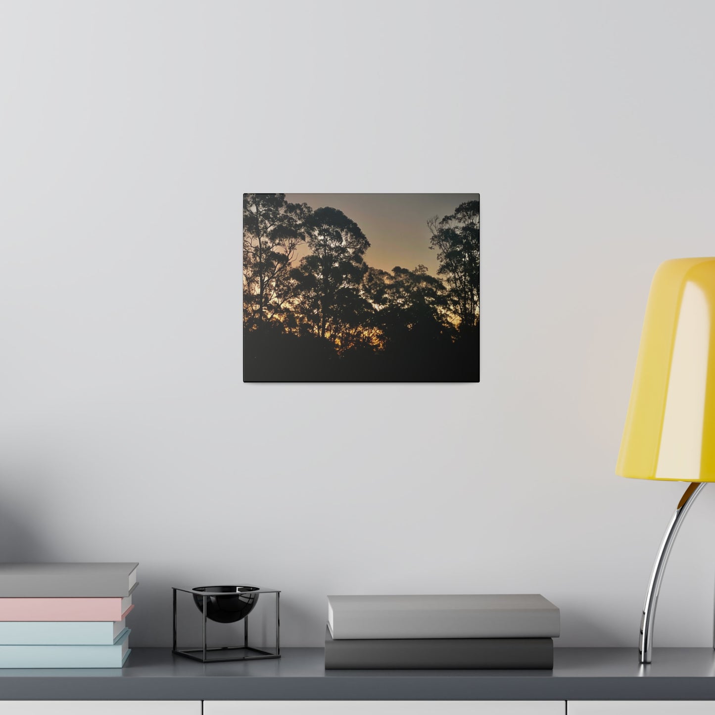 Mist Dusk Prints on Canvas, Stretched, 0.75"