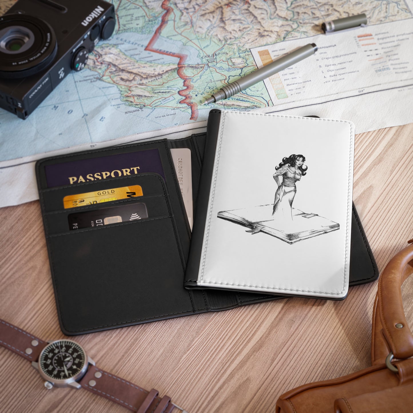Venrosa Series Passport Cover