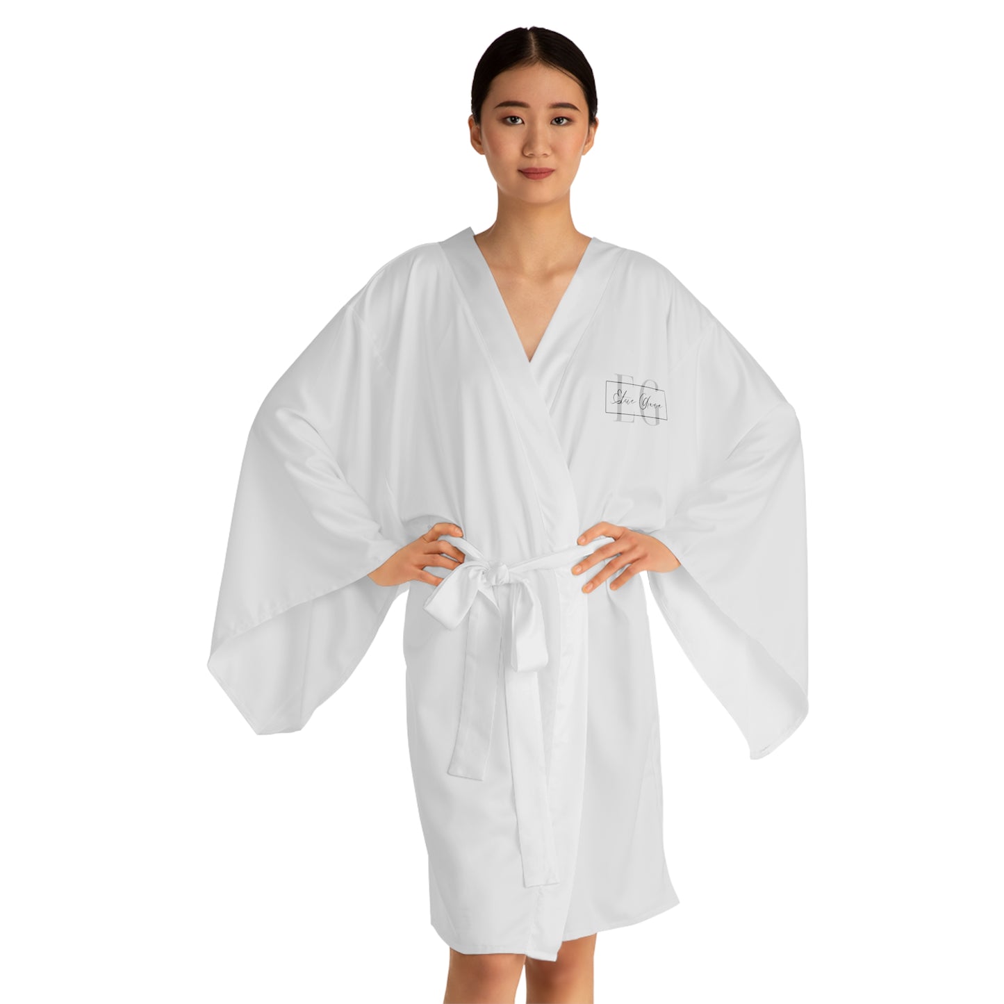 Elsie Grace Long Sleeve Kimono Robe (AOP)
