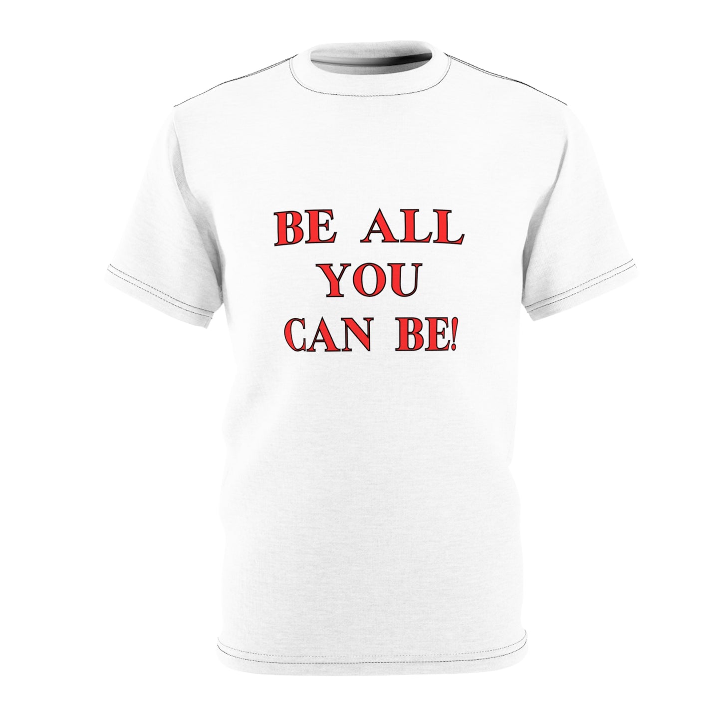 Quirky Tee (Be all you can be!) Unisex Cut & Sew Tee (AOP)