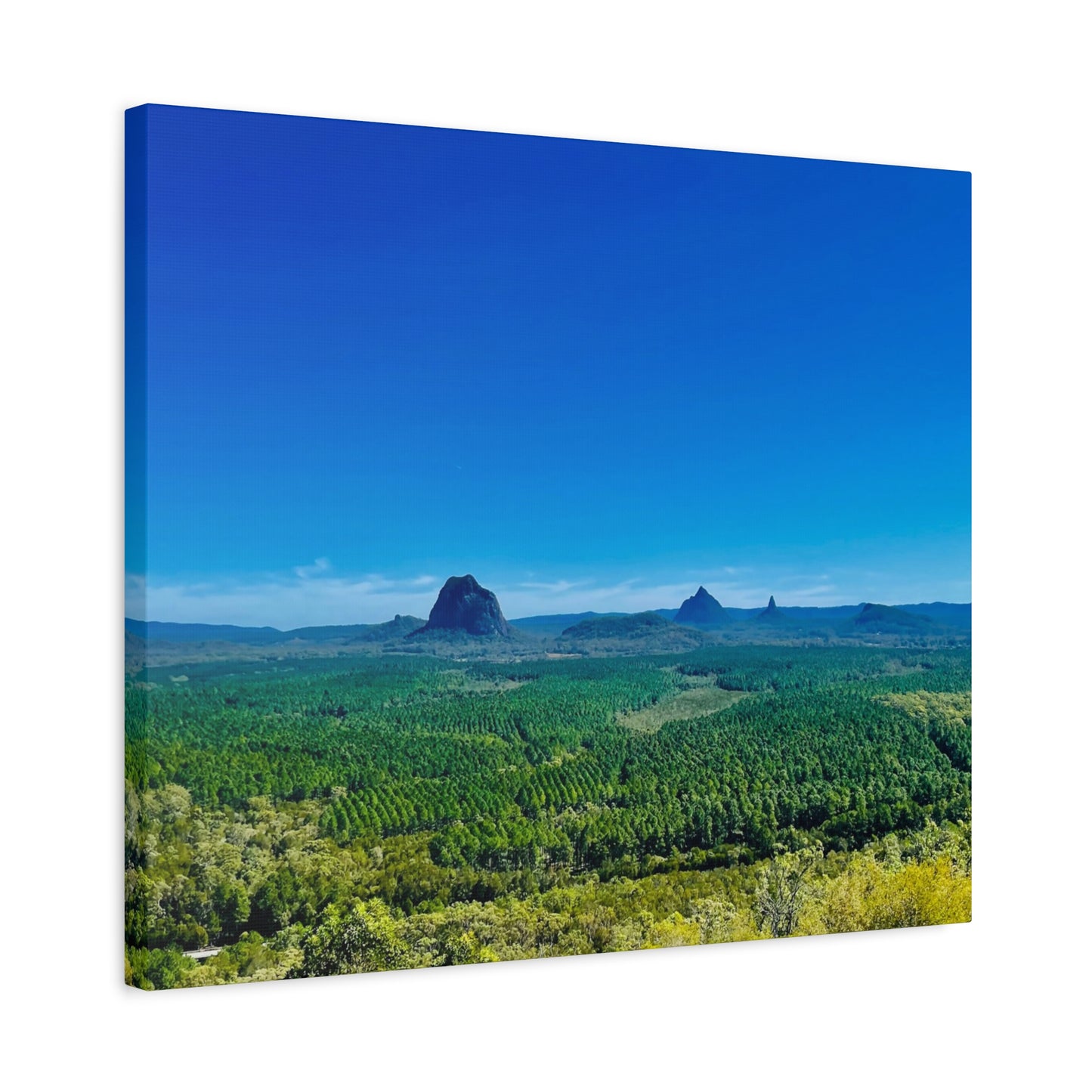Glasshouse Mountains Prints on Canvas