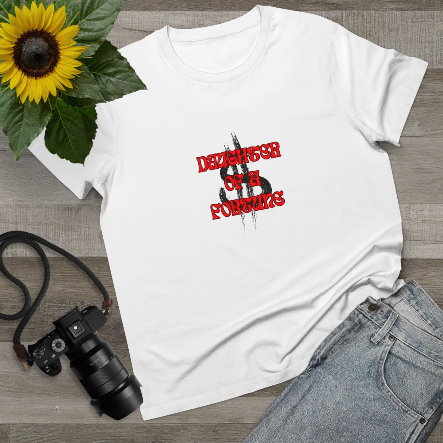 Quirky Tee (Daughter of a Fortune) Women’s Maple Tee