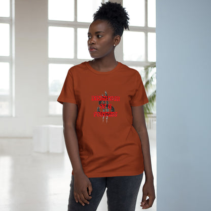 Quirky Tee (Daughter of a Fortune) Women’s Maple Tee