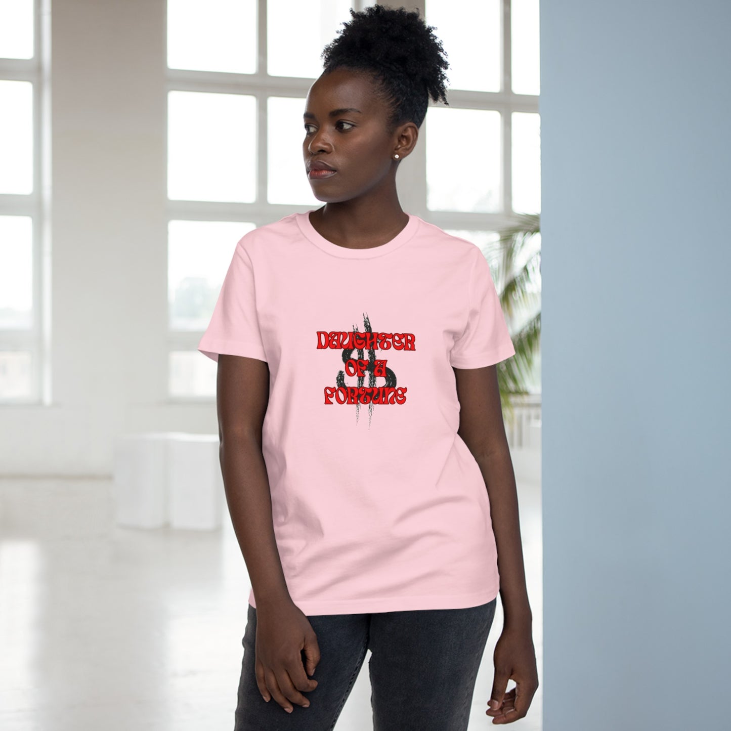 Quirky Tee (Daughter of a Fortune) Women’s Maple Tee