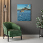 In Flight Print on Canvas on Stretched Canvas