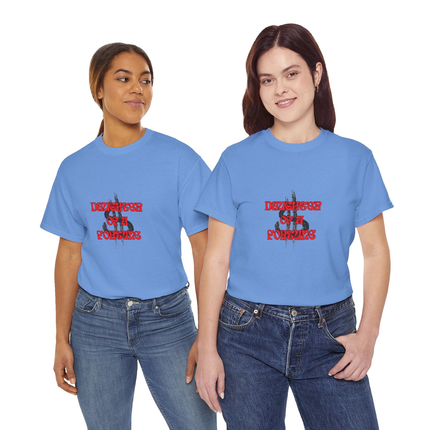 Quirky Tee (Daughter of a Fortune) Unisex Heavy Cotton Tee