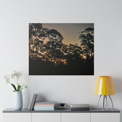 Mist Dusk Prints on Canvas, Stretched, 0.75"