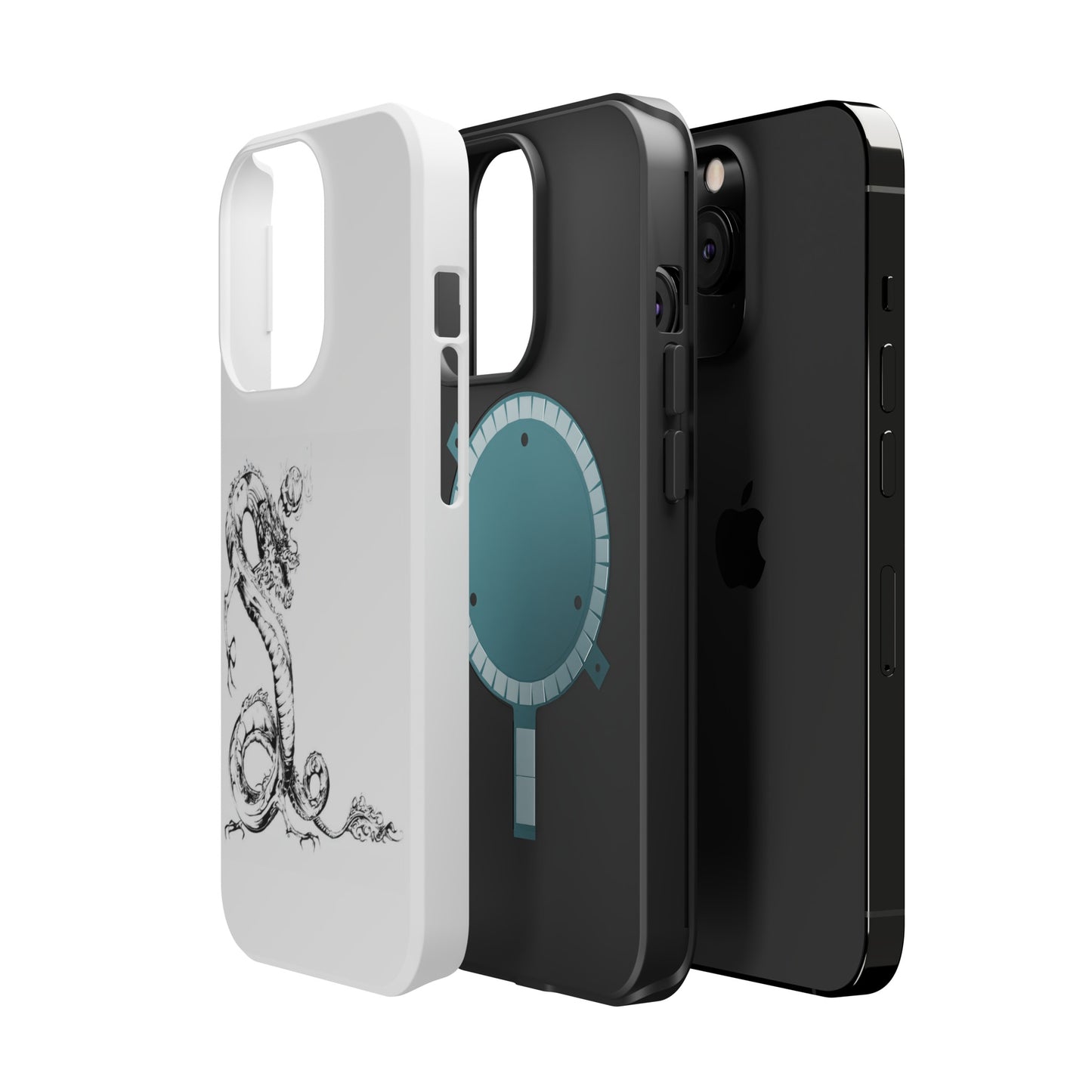 Phone Case Dragon Series Magnetic Tough Cases