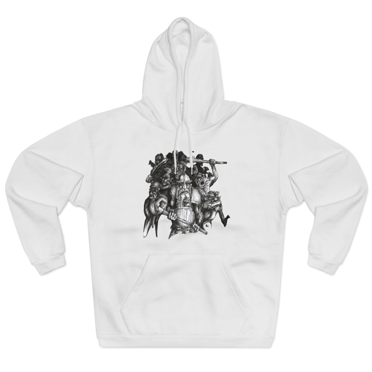 Battling Giants Series Unisex Pullover Hoodie