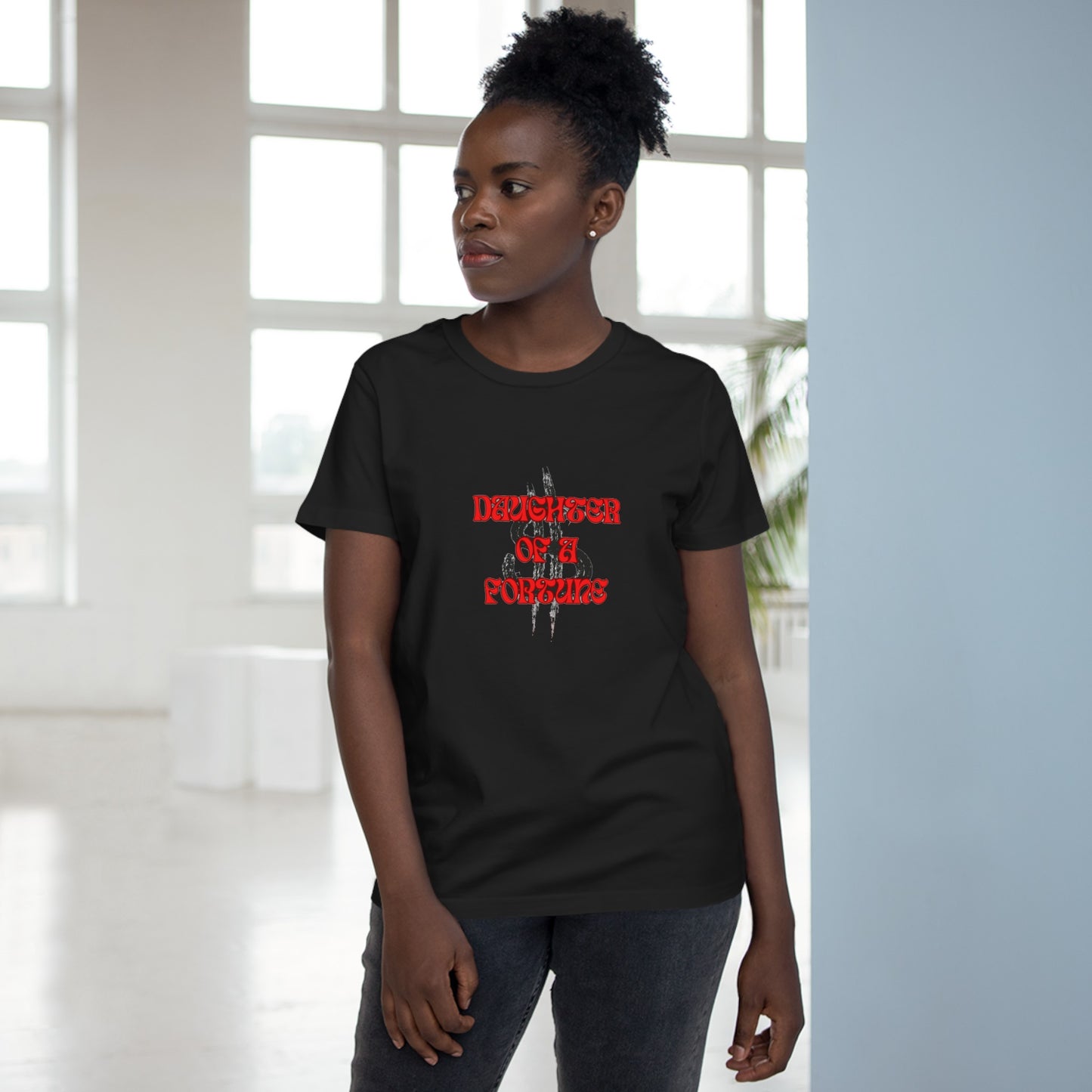 Quirky Tee (Daughter of a Fortune) Women’s Maple Tee