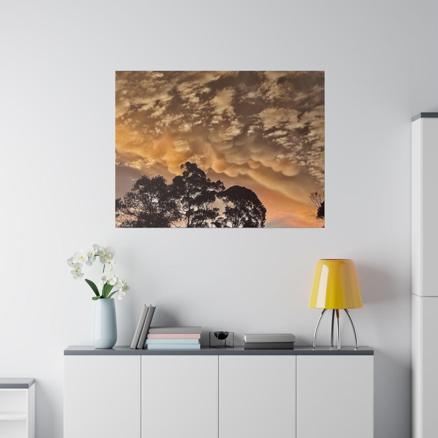 Prints on Canvas Bubble Clouds
