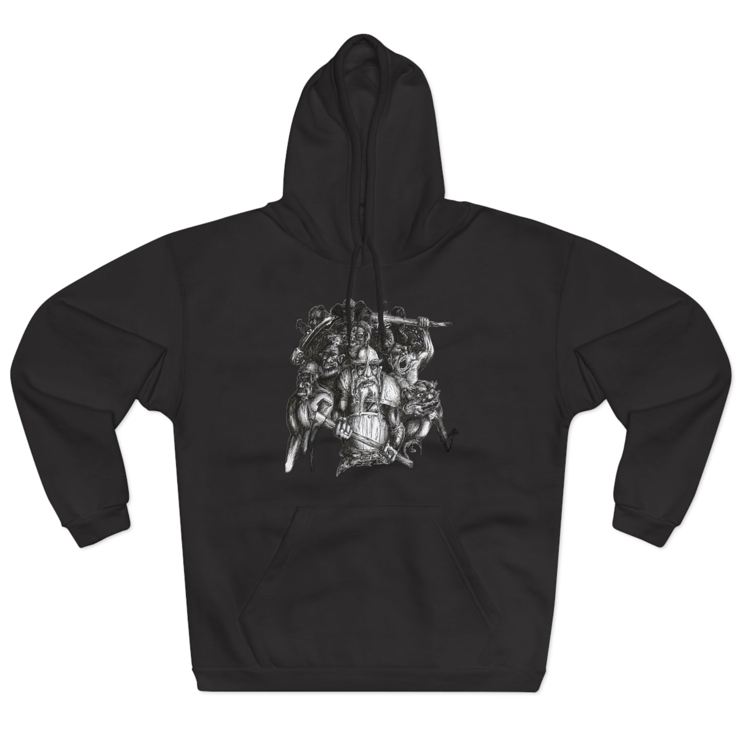 Battling Giants Series Unisex Pullover Hoodie
