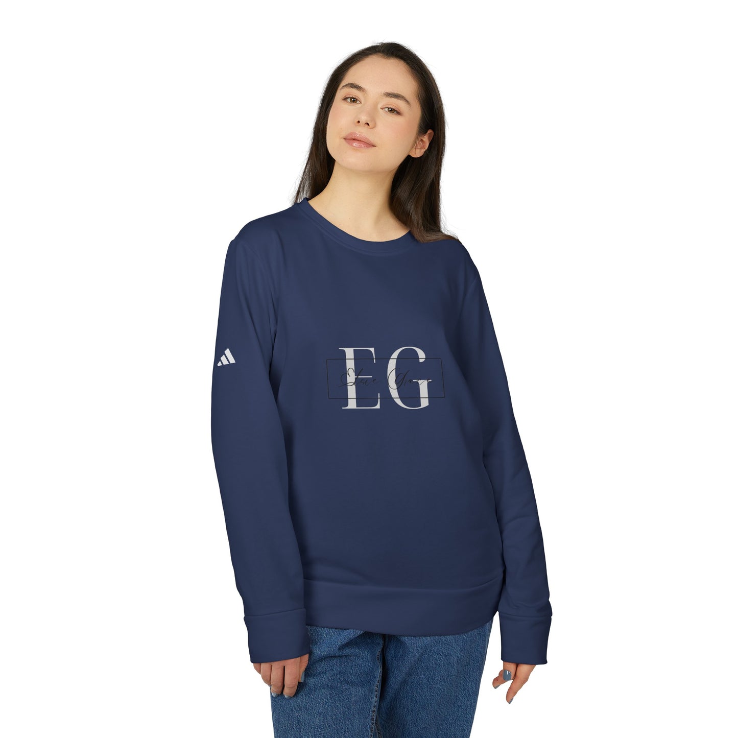 Elsie Grace Customised Design adidas® Unisex Fleece Crewneck Sweatshirt
