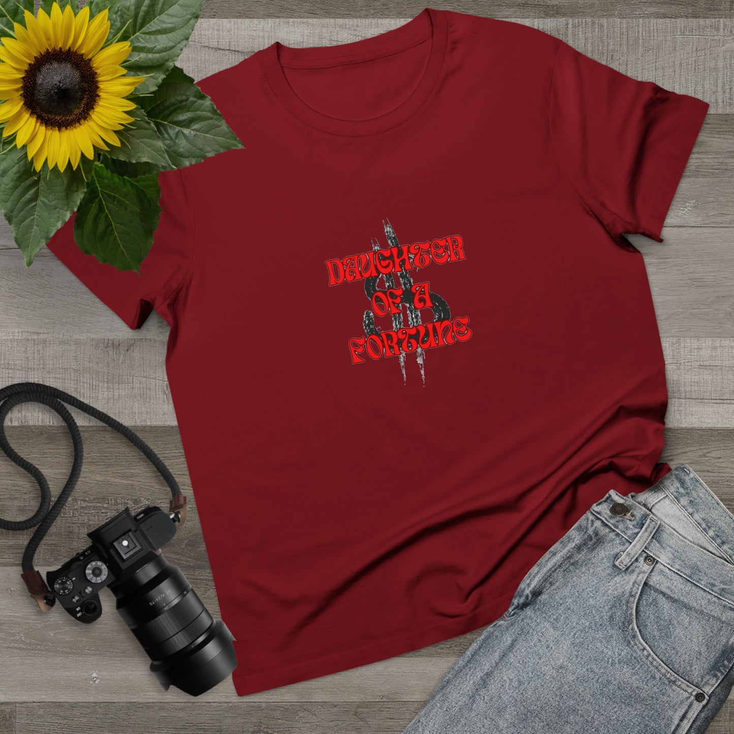 Quirky Tee (Daughter of a Fortune) Women’s Maple Tee